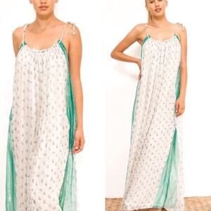Mes Demoiselles Revolve Metallic Maxi Dress